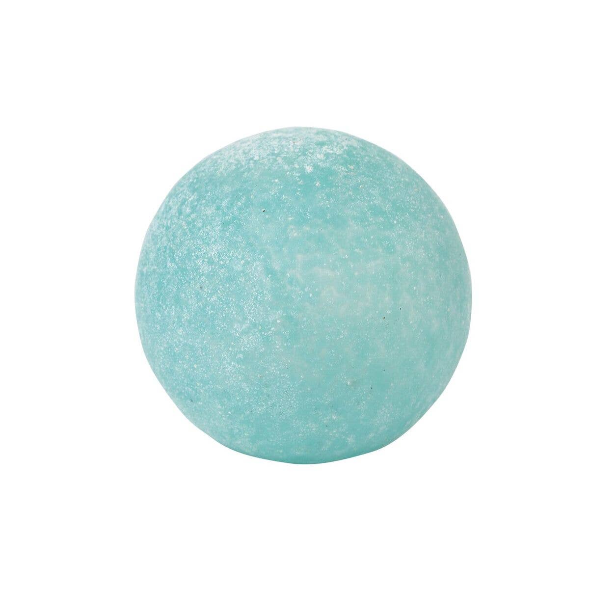 Frosted Aqua Glass Float